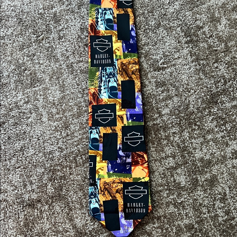 Harley-Davidson Vibrant Graphic Tie